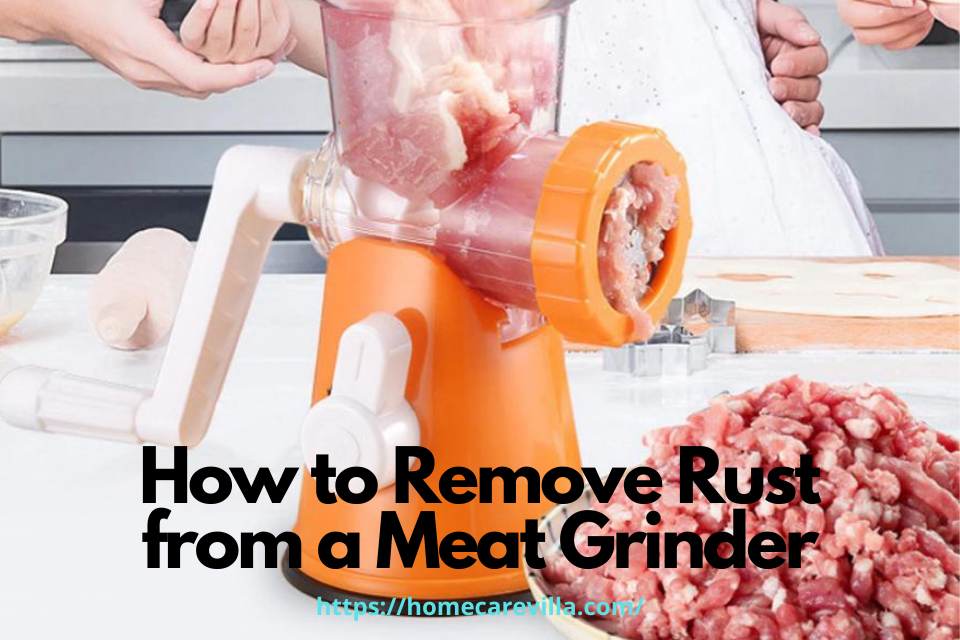 Remove Rust from a Meat Grinder