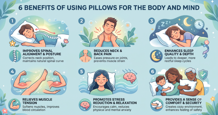 6 Benefits Of Using Pillows for the Body and Mind