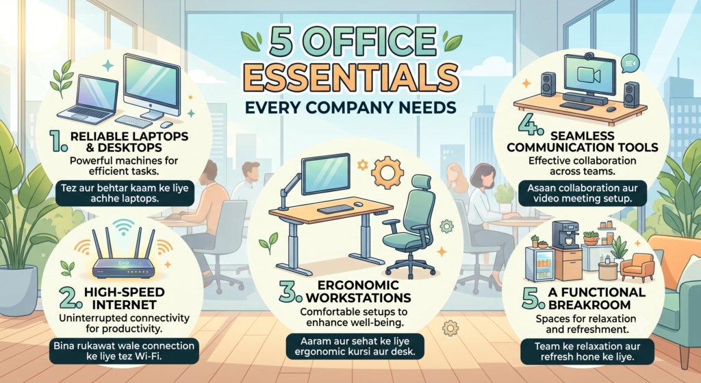 5 Office Essentials Every Company Needs